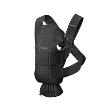 BABYBJORN MINI COTTON ķengursoma BLACK 021056