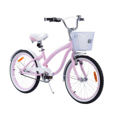 TOMABIKE Bērnu velosipēds 20" XXIII CRUISER LIGHT PINK