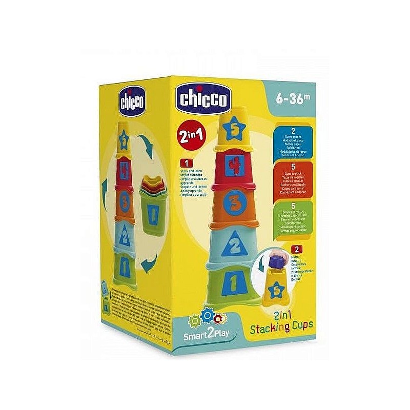CHICCO Piramīda 2in1, 6-36m