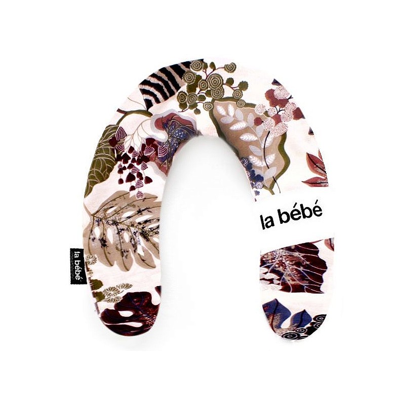 LA BEBE Rich Cotton Barošanas pakaviņš spilvens Prikker 30x175cm 82158