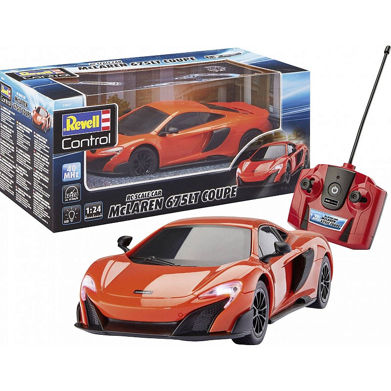 REVELL Radiovadāmā mašīna McLAREN 675LT E24661