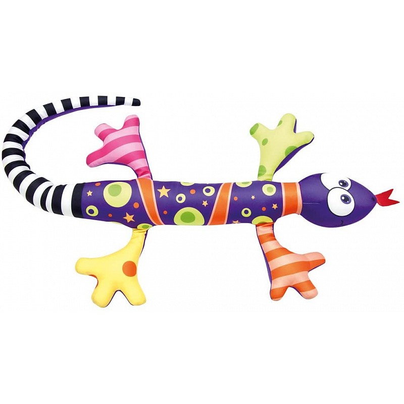 BINO mīkstā rotaļlieta Lizard purple 80cm 33023