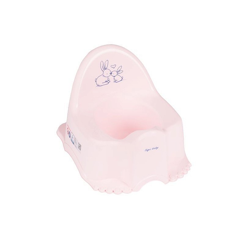 TEGA BABY RABBIT ECO Bērnu podiņš, KR-007 pink