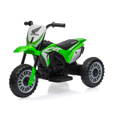 MILLY MALLY Bērnu elektro tricikls HONDA CRF 450R, Green