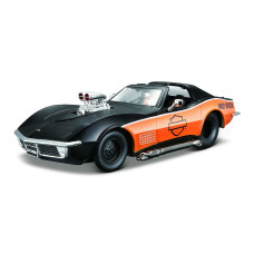 MAISTO DIE CAST 1:24 auto modelis H-D 1970 Chevrolet Corvette, 32193