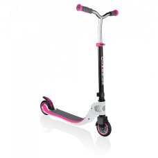 GLOBBER skrejritenis Flow 125 Foldable, white-pink, 473-162