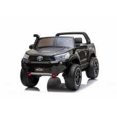 TO-MA Bērnu elektromobilis HL850 - TOYOTA HILUX - 12V - 4WD - BLACK