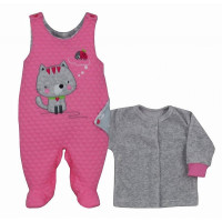 KOALA BABELKI rāpulītis ar jaciņu 80 izmērs 05-188 rozā