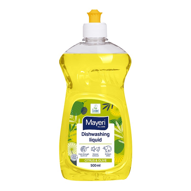 MAYERI All-Care trauku mazgāšanas līdzeklis Citruss un olīvas 500ml (15) K792