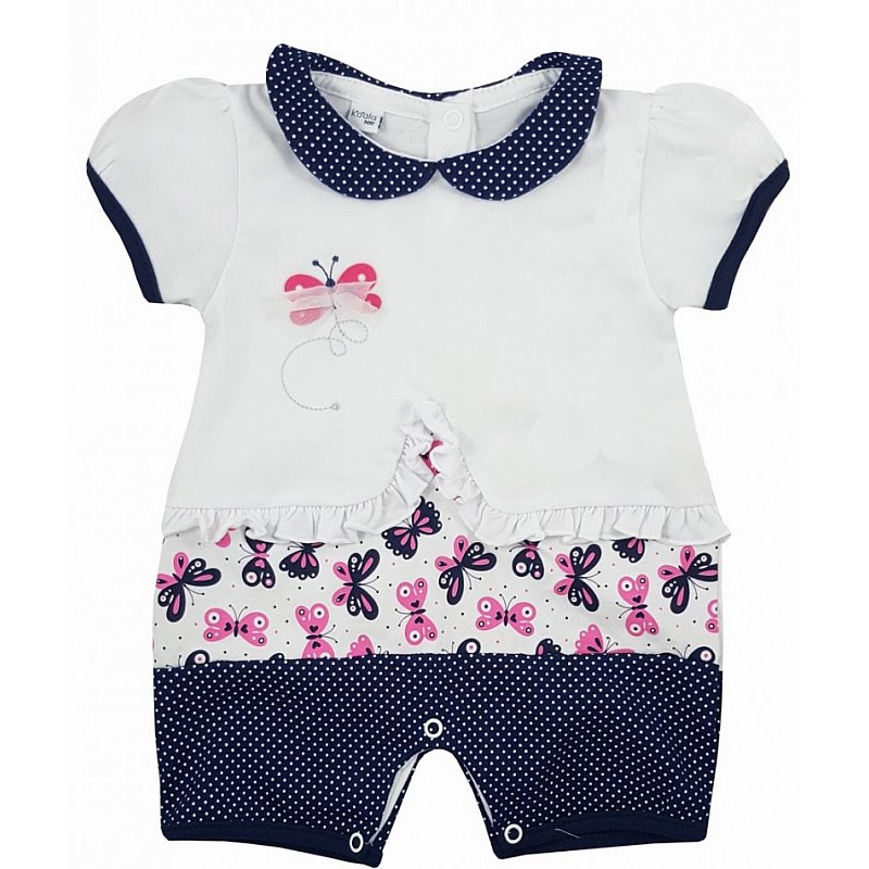 KOALA MOTYLEK vasaras rāpulītis 62 izmērs 05-586 zils