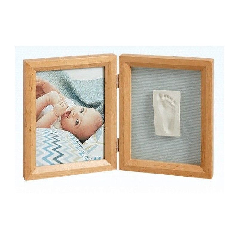 BABY ART Print Frame komplekts mazuļa pēdiņu/rociņu nospieduma izveidošanai, honey, 34120169