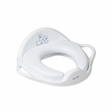 TEGA BABY RABBIT mīksts poda vāka mazinātājs/uzliktnis, KR-020 white