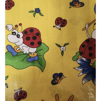 URGA virspalags 120x90cm LADYBUG dzeltens, IZPĀRDOŠANA