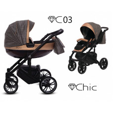 BABYACTIVE CHIC Universālie rati 2in1, C03