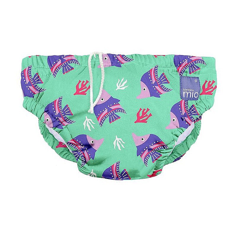 BAMBINO MIO Swim Nappies peldbikses ELECTRO FISH, S (5-7kg)