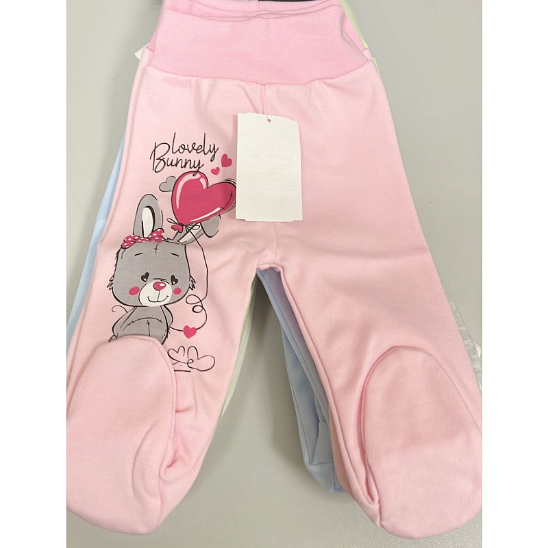 GAMEX Rāpuļa bikses LOVELY BUNNY 401204, 62 izm. pink