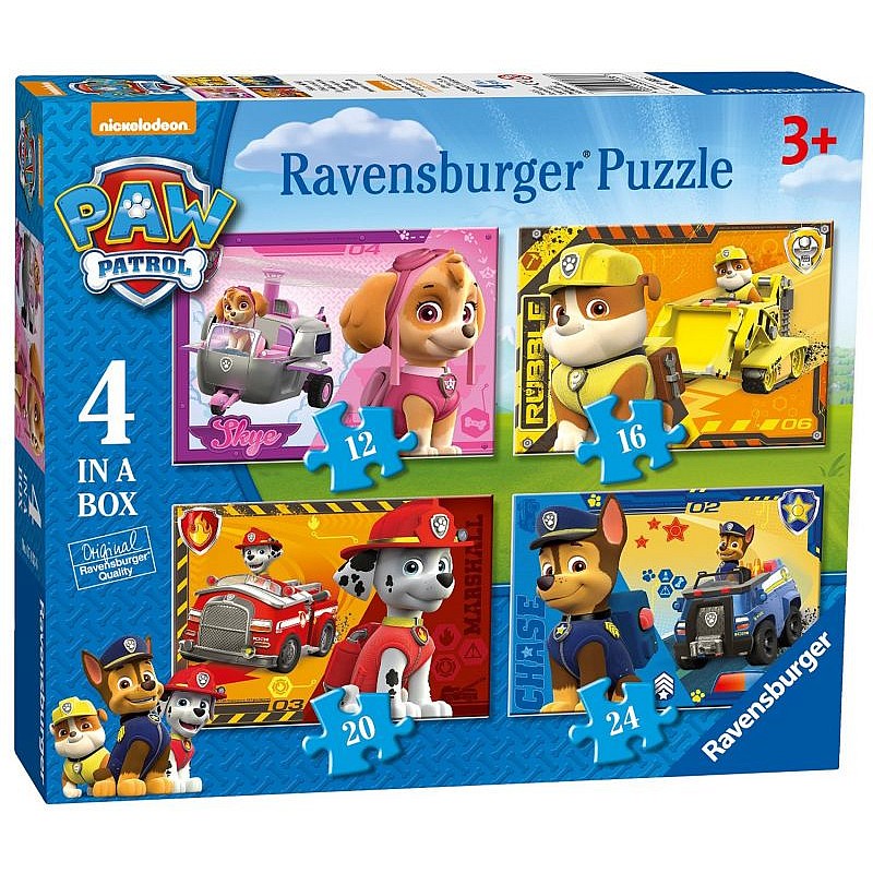 Ravensburger puzle PAW PATROL 4IN1 R07033