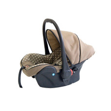 Baby Fashion autokrēsls 0-13kg + adapteris, Coffee