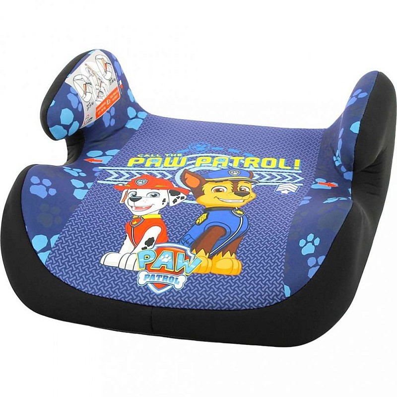 NANIA TOPO COMFORT autopaliktnis 15-36 kg PAW PATROL blue 545023