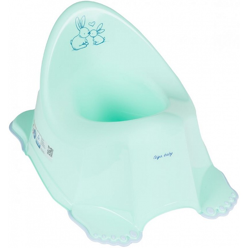 TEGA BABY RABBIT Bērnu podiņš KR-001 green