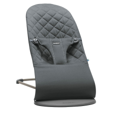 BABYBJORN Bouncer Bliss Cotton šūpuļkrēsliņš, Anthracite 006021