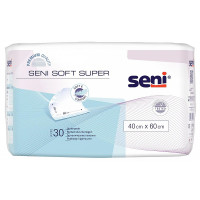 SENI SOFT SUPER higiēniskie paladziņi 40x60cm, 30gab.