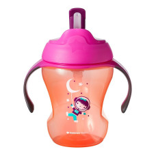 TOMMEE TIPPEE pudelīte ar salmiņu Easy Drink Straw Cup 230ml 6m+ 44701557