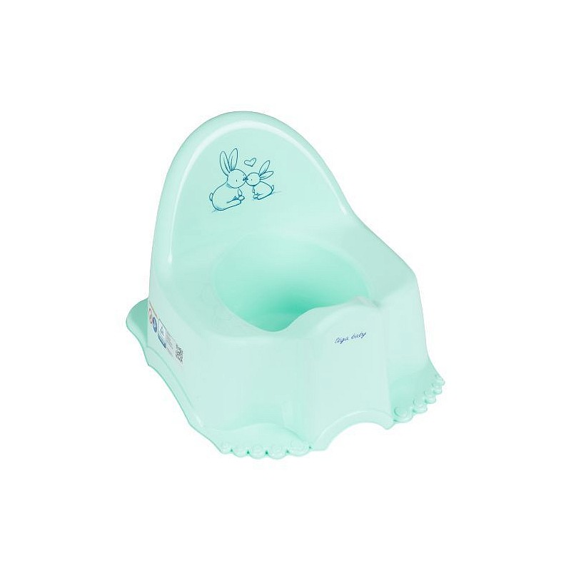 TEGA BABY RABBIT ECO  Bērnu podiņš, KR-007 light green