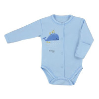 KOALA HAPPY BABY īsais rāpulītis bodijs 68 izmērs 07-498 zils