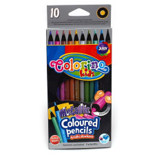 COLORINO krāsainie zīmuļi 10 krāsas, 34678PTR