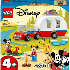 10777 LEGO® Mickey & Friends Mikipeles un Minnijas kempinga brauciens