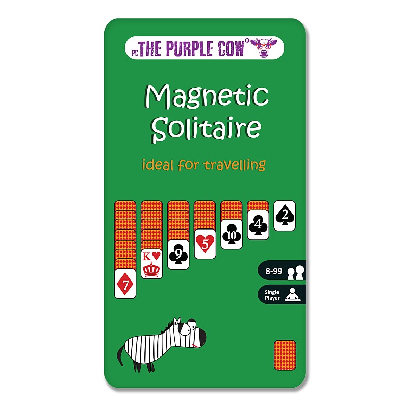 PURPLE COW ceļojumu spēle Magnetic Solitaire (LT,LV), 559