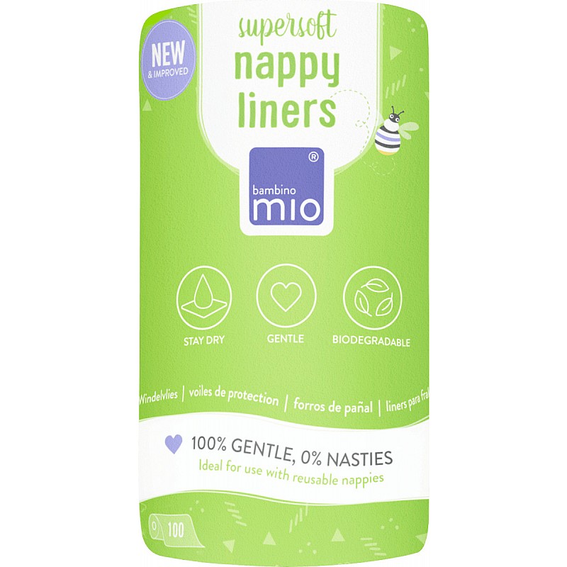 BAMBINO MIO LINERS biosairstoši biksīšu ieliktņi 100