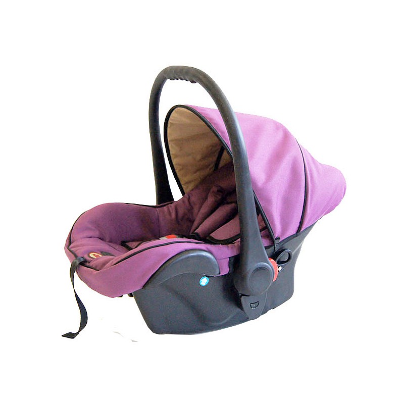 Baby Fashion autokrēsls 0-13kg + adapteris, Violet