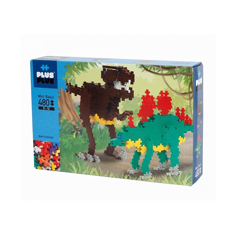 PLUS PLUS konstruktors Dinozaurs 480 detaļas 3-12 g. 3741