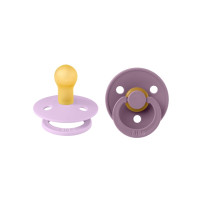 BIBS Colour Māneklis no dabiskā kaučuka Violet Sky / Mauve 0-6m 2gb.