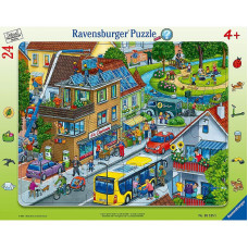 Ravensburger Plakanā puzle Our Green City 24gb. 4+ R 05245