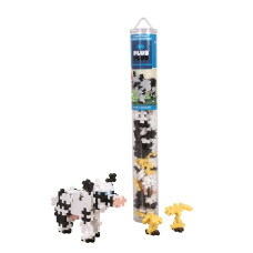 Plus Plus Mini Tube Cow konstruktors 100gab., 4118