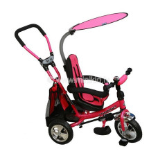 BABY MIX Bērnu trīsritenis SAFARI 360 WS-611 - PINK