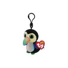 TY Beanie Boos Mīkstā rotaļlieta - piekariņš TOUCAN BIRD 8cm, TY36565 IZPĀRDOŠANA