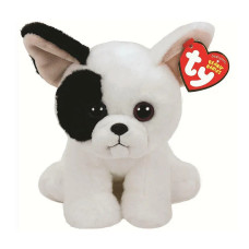 TY Beanie Baby Mīkstā rotaļlieta 15cm WHITE DOG TY411203 IZPĀRDOŠANA