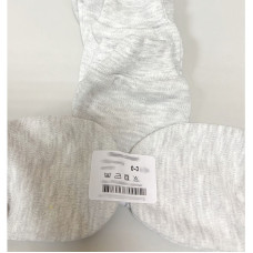 GALATEX zīdaiņu kokvilnas cimdiņi art. 0001 (700912) grey
