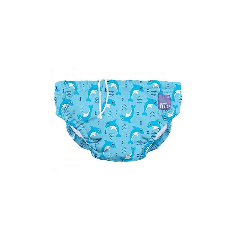 BAMBINO MIO Swim Nappies peldbikses DOLPHIN, S (5-7kg) IZPĀRDOŠANA