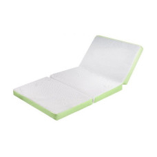 BABYMATEX saliekamais matracis ceļojumiem 120X60x6cm VENTI col.52 green