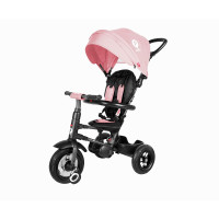 QPLAY RITO RUBBER  Bērnu trīsritenis ,Pink