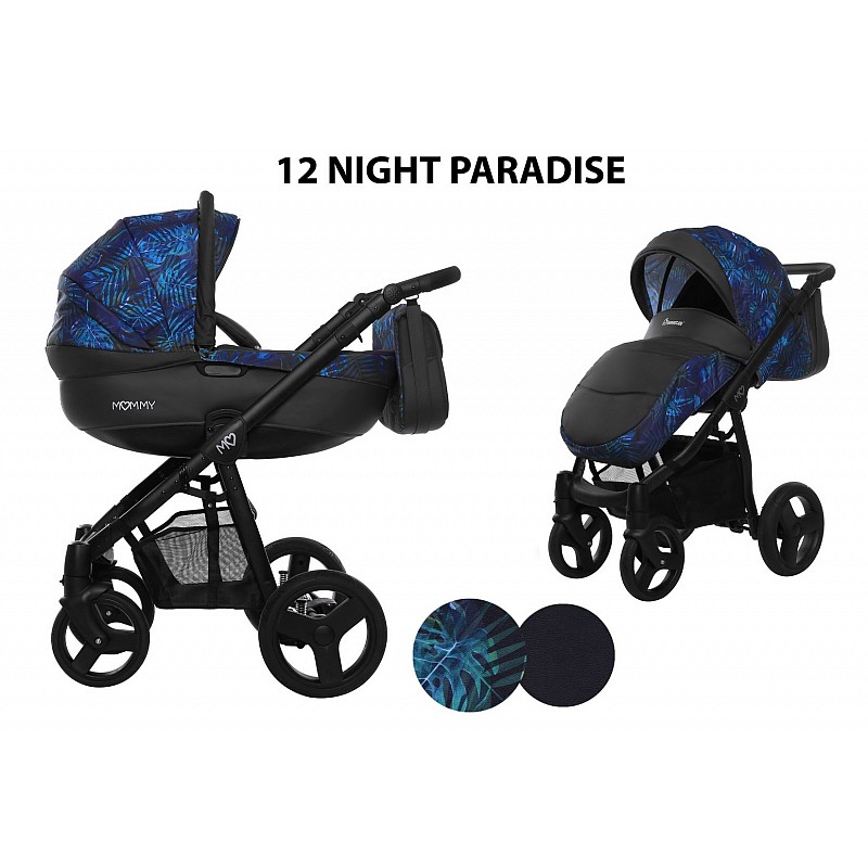 BABYACTIVE MOMMY Spring/Summer Universālie rati 2in1, 12 NIGHT PARADISE