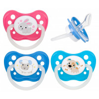 CANPOL BABIES Ortodontiskas formas silikona māneklis Bunny&Company 0-6m, 23/271 1gb
