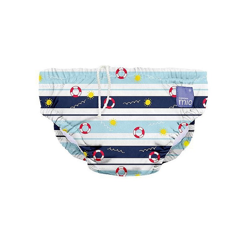 BAMBINO MIO Swim Nappies peldbikses ALL ABOARD, XL (12-15kg)