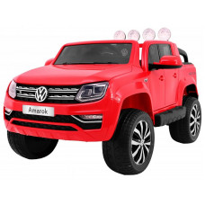 RAMIZ elektromobilis ar tālvadības pulti VOLKSWAGEN AMAROK 12V/10Ah sarkans