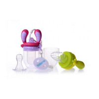KIDSME Food Feeder Starter Pack komplekts, Lime/Lavender 160362 LILA